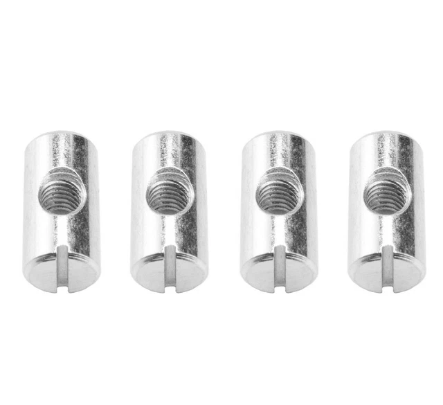 thumbnail image 2 of Slotted Barrel Nuts Hammer Nut Cross Dowel Hole Barrel Nut - Hard 2 of 10