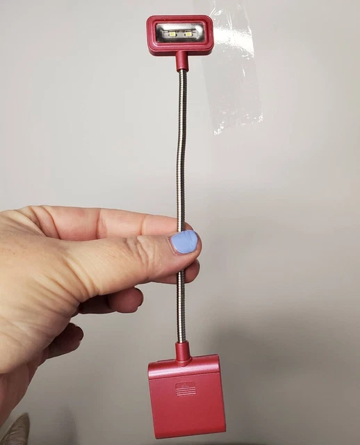 Pink Flexible Clip On Book Light *No Battery*