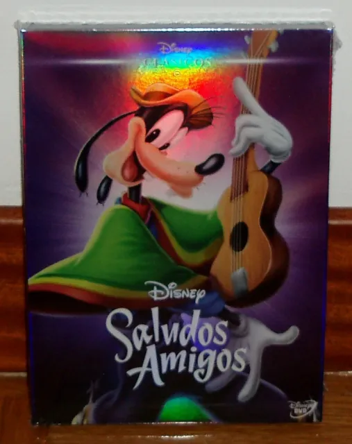 Saludos Amigos Clasico Disney Nº 6 Dvd Nuevo Precintado Slipcover Animacion R2