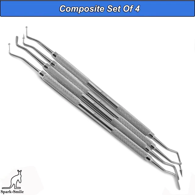 Strumenti Riempimento Dentale Set Strumenti Dentale Per Otturazioni Compositi - Bruciatori A Sfera, Condensatori Amalgama, In Acciaio Inox Advanced Elements