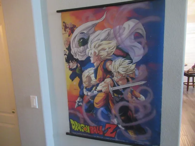 Dragon Ball Poster Cell and Saiyajins 18inx12in Free Shipping