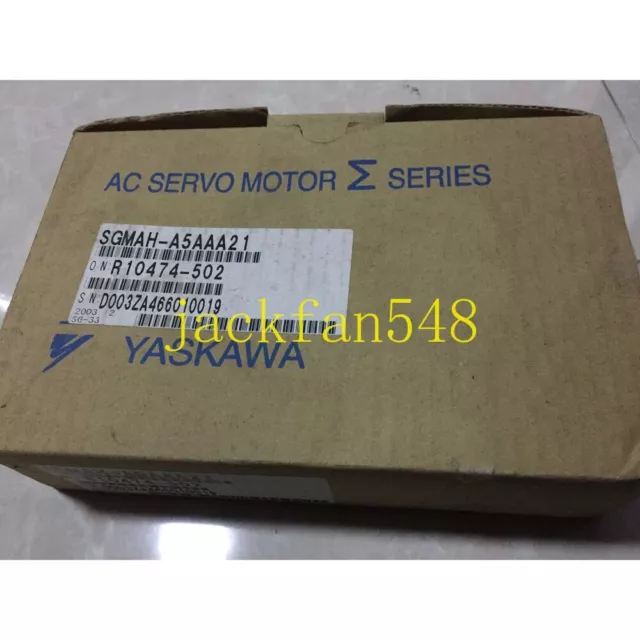 1PC New Yaskawa SGMAH-A5AAA21 Servo Motor In Box Expedited Shipping