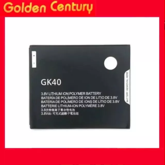 For Motorola Moto G4 G5 E4 Play XT1607 XT1609 GK40 2800mAh Replacement  Battery