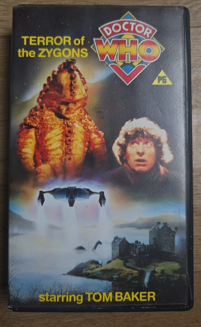 DOCTOR WHO - Terror Of The Zygons - PAL/VHS - Tom Baker - Liz Sladen £4 ...