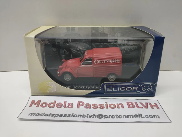 Citroen 2CV AZU special Les Images Vivantes (1958) Eligor 101423 1/43