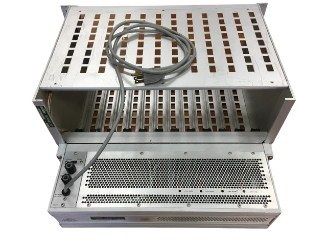 Tennelec TB-3 Tennebin NIM Bin with TC-911 Power Supply