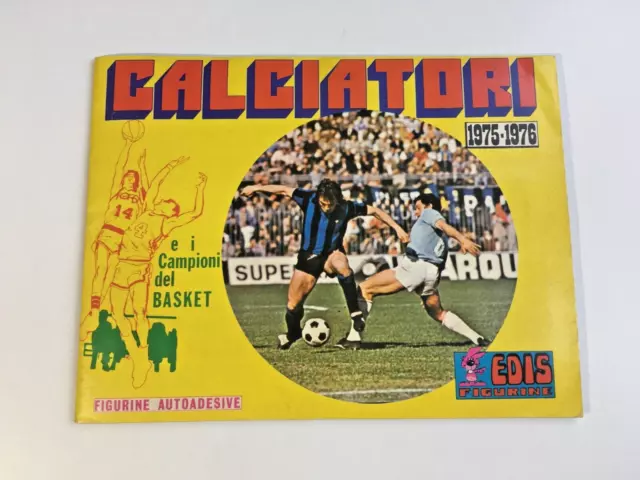 [A] CALCIATORI 1975-1976 -Edis- ALBUM Figurine-Stickers COMPLETO