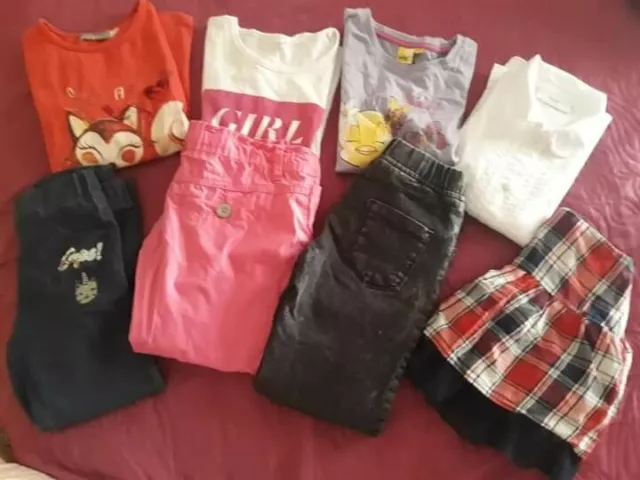 lotto misto abbigliamento bambina 5-6 anni