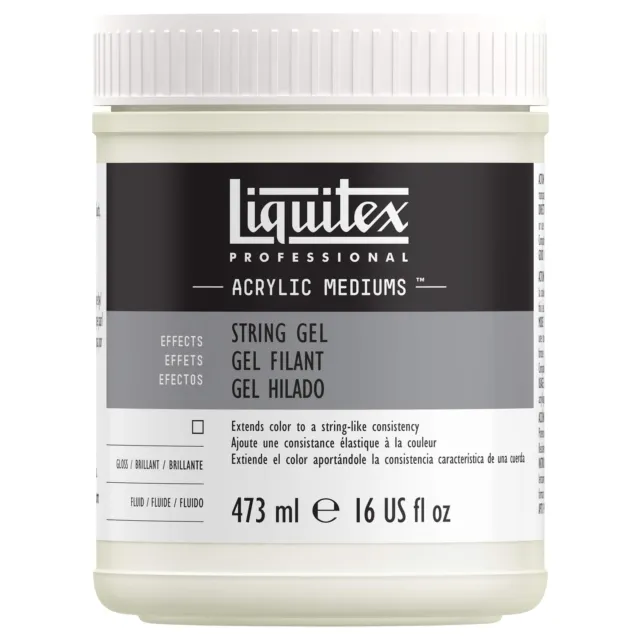 Gel de cuerda Liquitex Professional Effects mediano, 473 ml (16 oz)