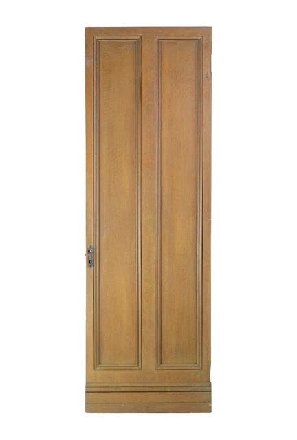 Vintage 2 Vertical Pane Solid Oak Passage Door 85.25 x 27.75