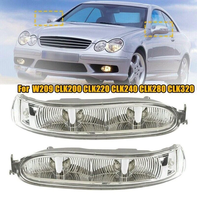 Indicatore specchio laterale LED per W209 CLK200 CLK220 - Trasparente