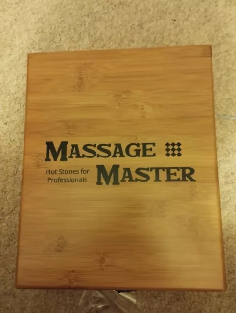 Hot Stones Massage Master For Professionals