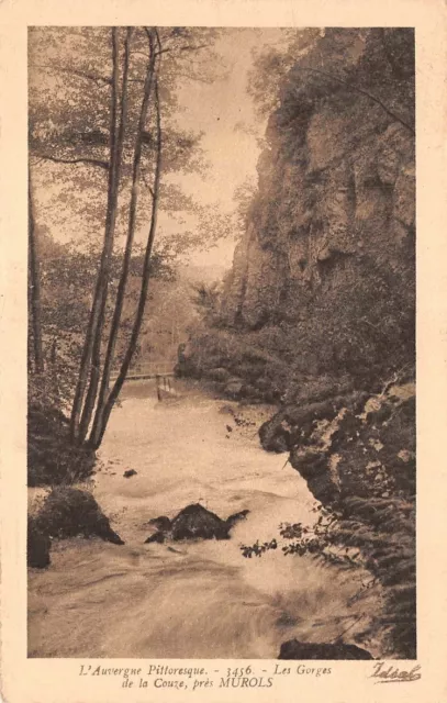 Les Gorges de la Couze ,près de MUROLS - l'Auvergne pittoresque - 3456 -