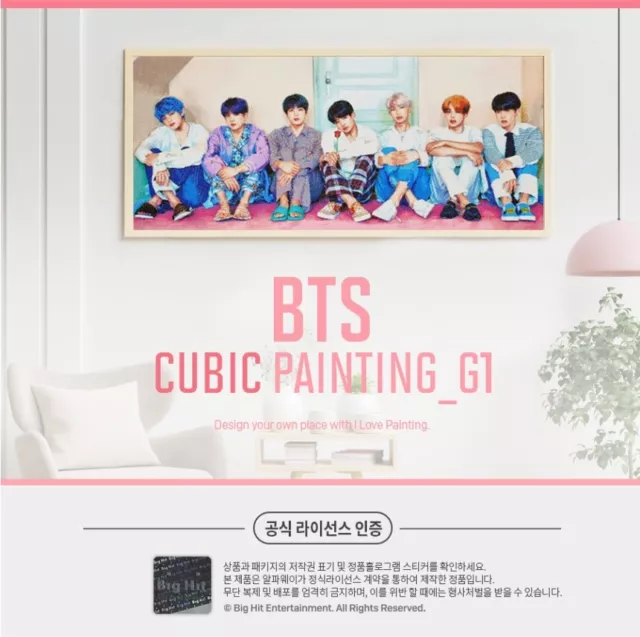 New BTS J-hope Diamond Painting Kit Cubic Cross Stitch Crystal Rhinestone  Kpop