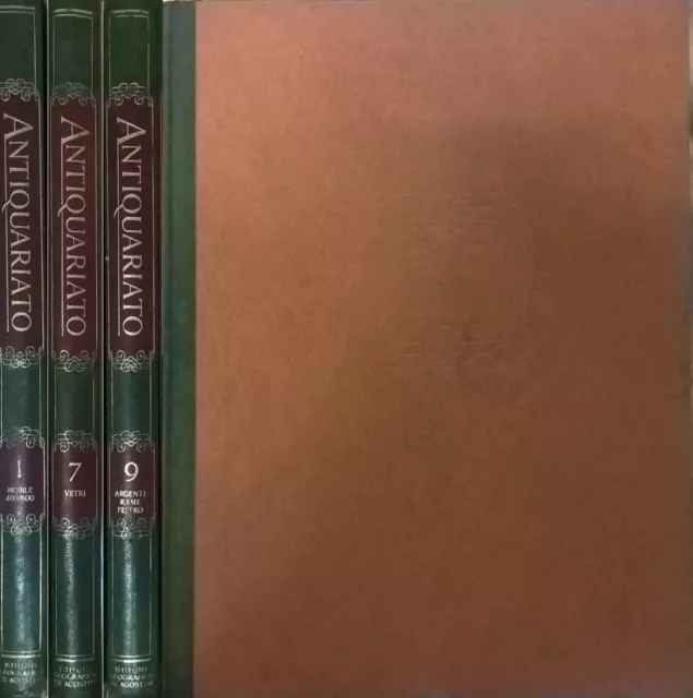 GRANDE ENCICLOPEDIA DELL'ANTIQUARIATO VOL.1-7-9 (1988) Ca