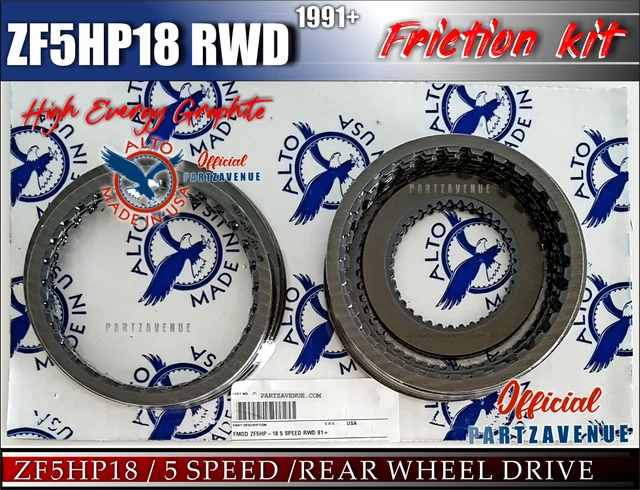ZF 5HP18 FRICTION KIT 1991 UP Trazione Posteriore Ruota Posteriore Drive