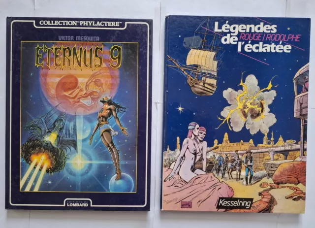 Lot Bd Fantastique - Eternus 9 / Légendes de L'éclatée