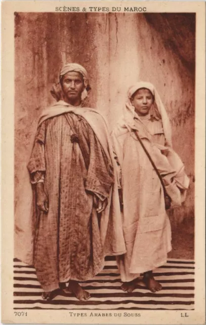 CPA AK Scenes et Types Types arabes du Souss MAROC (24422)