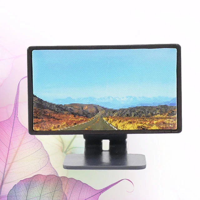 Modelo pequeño juguete accesorios de televisión eléctrica negro
