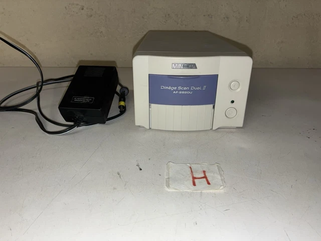 Minolta DiMAGE Scan Dual 3 Scanner de Film - Numérisez des Films 35mm – Dutch|Thrift