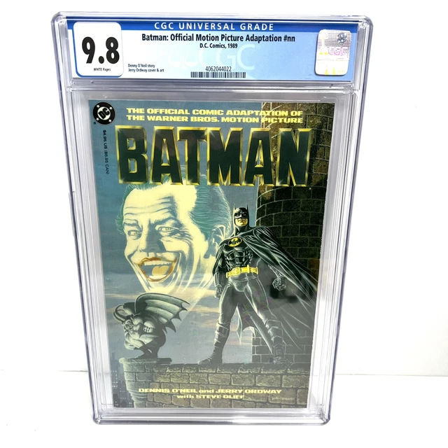 Batman: The Official Comic Adaptation Movie #1 CGC 9.8 White Pages DC Comics