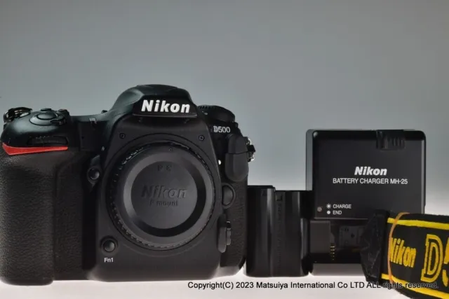 NIKON D500 20.9MP Digital Camera Body Excellent SC   28k (US Seller)
