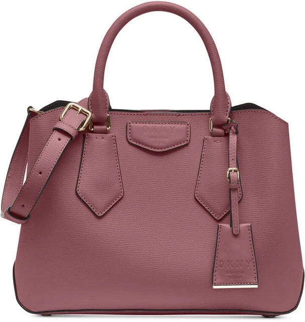 DKNY SHOULDER Tote Bag in Red leather with gold charm. BNWT