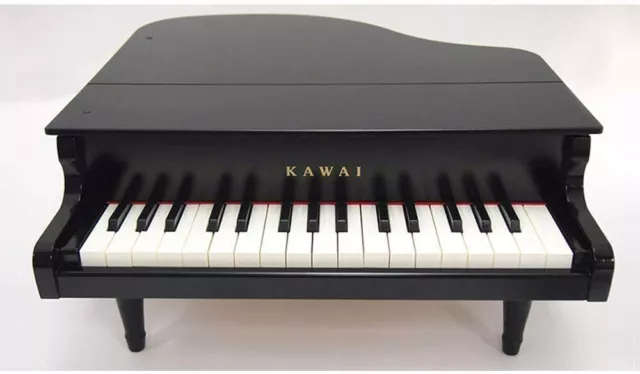 KAWAI Toy Mini Grand Piano 32 Keys Educational Black JAPAN 1141 Brand New JAPAN