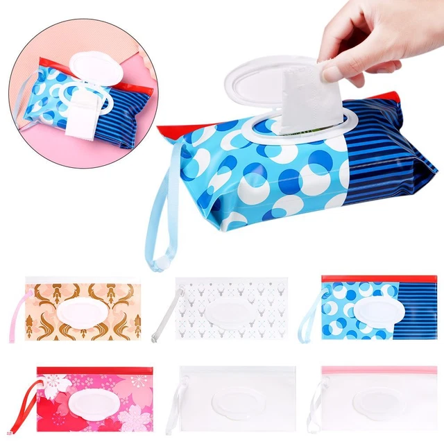 Carrying Case Tissue Box Wet Wipes Bag Stroller Accessories Cosmetic Pouch