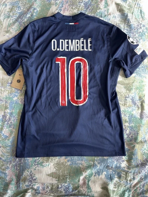 Maillot de Football Shirt Dembele Psg 2024 2025 Finale Inter