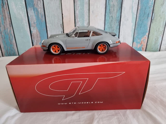 Porsche 911 Singer grey GT Spirit 1/18
