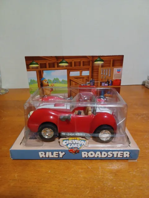 The CHEVRON CARS Riley Roadster Car Collectible Toy Vintage Retired 1996