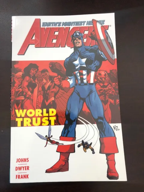 Avengers: World Trust Vol. 1 by Geoff Johns (2003, Paperback), True 1st Ed