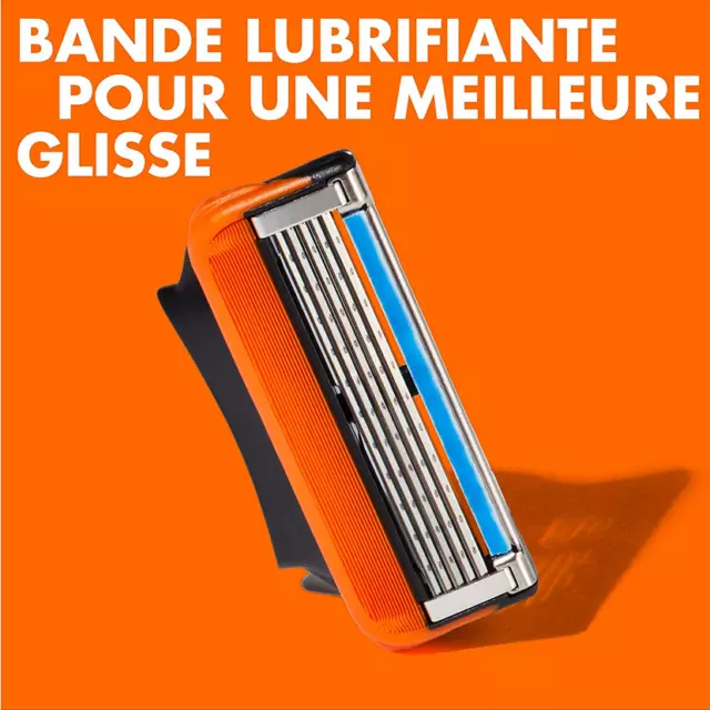 Lames Gillette Fusion 5 Rasoir Homme Paquet Rechanges Gilette Recharge Original 3