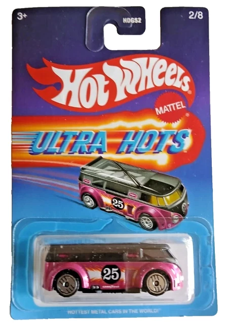 Hot Wheels RLC VW Drag Bus - Édition Limitée Happy Holiday 2019 - Neuf - Bleu - 1:64