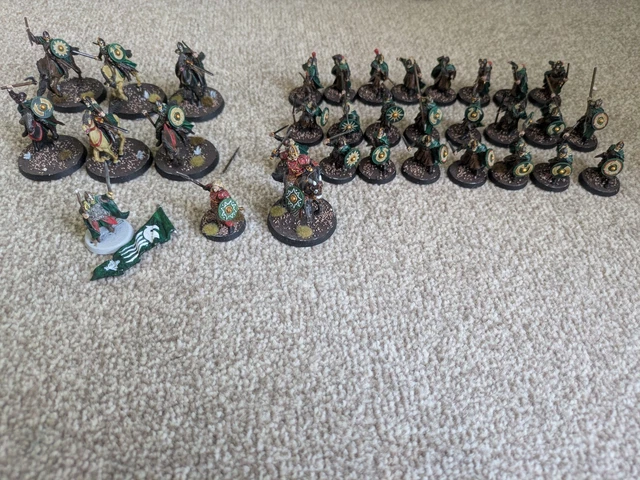 LORD OF THE Rings- MESBG Rohan Army (Painted) £1.16 - PicClick UK