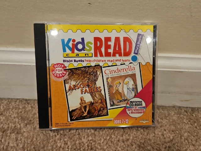 Les enfants savent lire ! Fables d'Ésope/Cendrillon (CD-Rom, 1994)