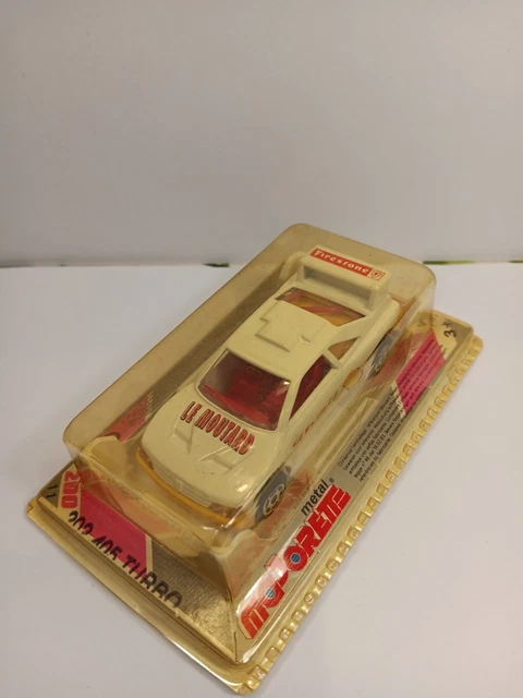 Majorette Serie 200 Or BMW Turbo #217 Argent Liege Sofia Neuf Blister