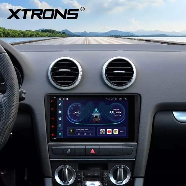 XTRONS IE82A3AL Autoradio Voiture Tablette Audi A3 GPS Android 12 Wifi Carplay 2