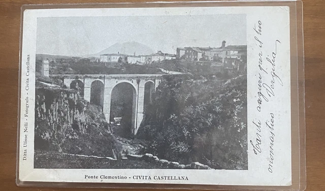 Civita Castellana-Ponte Clementino fp,vg,1903