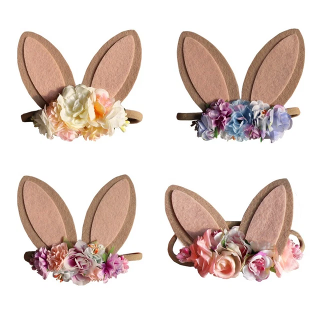 Photo Props Hair Accessories Rabbit Ear Crown Hairbands Easter Day Headband