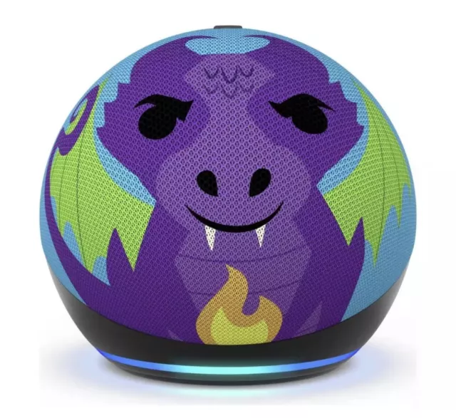 AMAZON ECHO DOT Kids Smart Speaker (5th Gen) with Alexa Voice Control