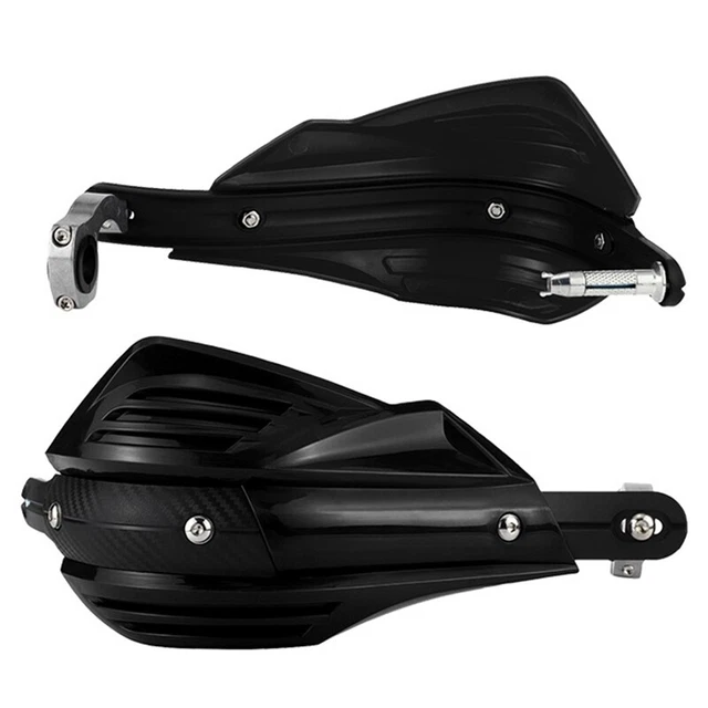 2 piezas Manija de motocicleta Todoterreno Vehículo Manillar manual Parabrisas Mano Anti K2O5