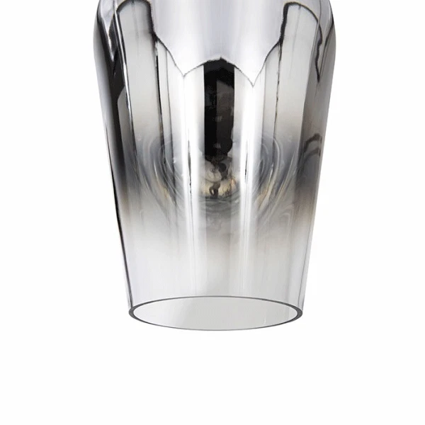 Tom Dixon Fade 50CM Chrome Pendant Light Large - $875, New! 2