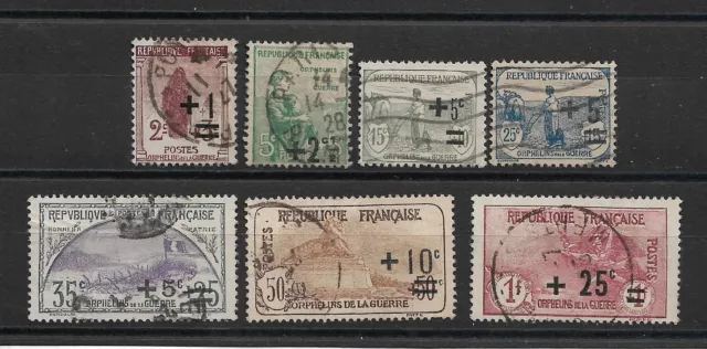 Lot 004   P     France  Obliteres +++++++++++++ Orphelins +++++++++++++++++++ 1€