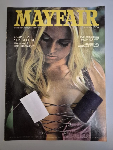 VINTAGE MAYFAIR MAGAZINE Vol 7 Issue No 6 Excellent Cond 1972 11 99 vintage-mayfair-magazine-vol-7-issue-no-6-excellent-cond-1972-11-99