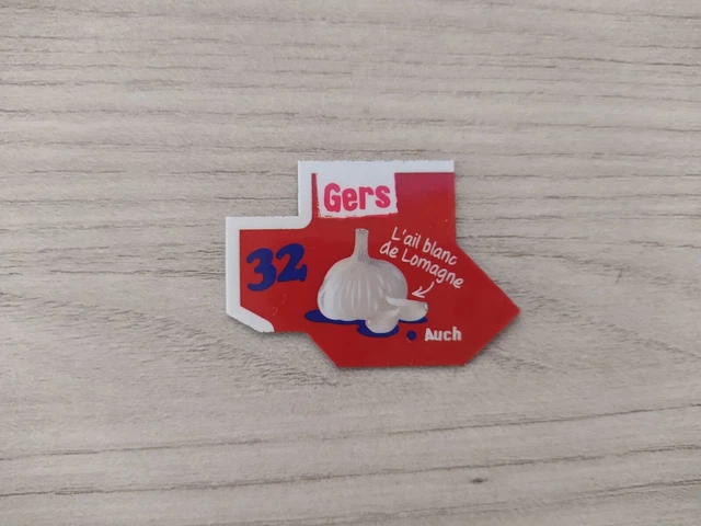 MAGNET AIMANT 'LE Gaulois' Carte De France Département 32 Gers EUR 1,00