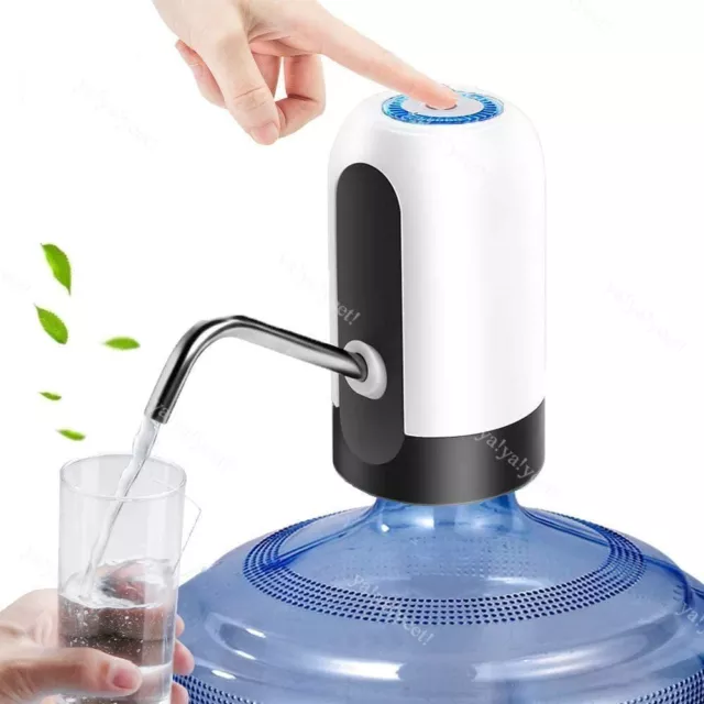 New Automatic Universal Electric Water Dispenser Pump 5 Gallon USB Bottle Switch