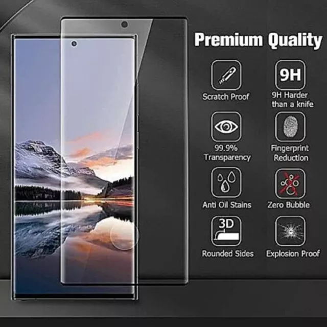 For Samsung S23 S22 S21 S20 Note S10 Plus Ultra Tempered Glass Screen Protector