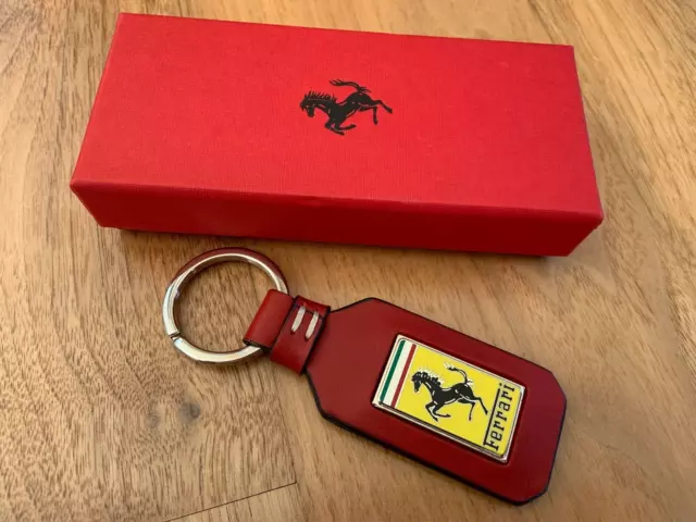 Ferrari key ring leather #270034911